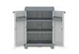 Immagine di Armadietto Domino Wave - Base 700UW - 2 ante - 70 x 43,8 x 97,6 cm - PPL - grigio - Terry