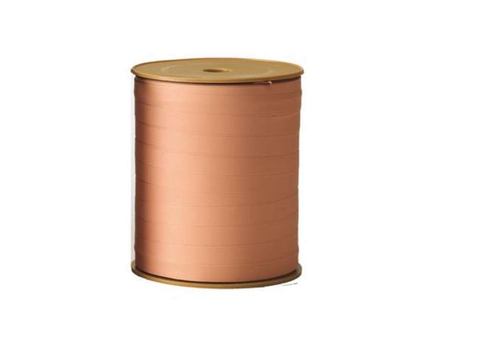 Immagine di Nastro regalo Vintage bifacciale - salmone 64 - 10mm x 250mt - Bolis