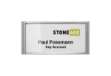Immagine di Portanome Classic con magnete - 3,4 x 7,4 cm - Durable - conf. 10 pezzi