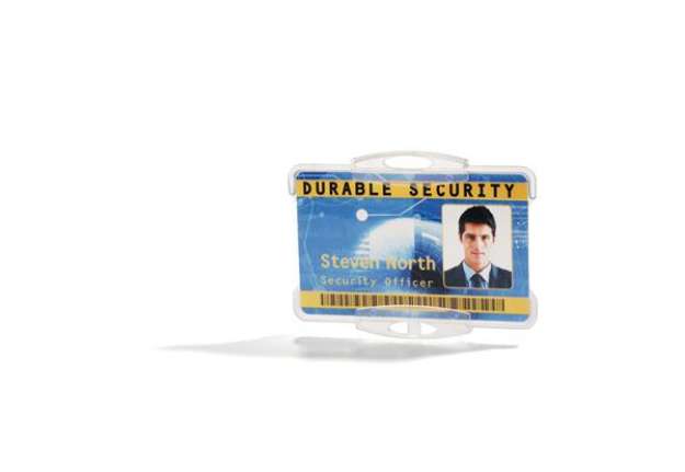 Immagine di Portanome aperto - 5,4 x 8,7 cm - Durable - conf. 10 pezzi