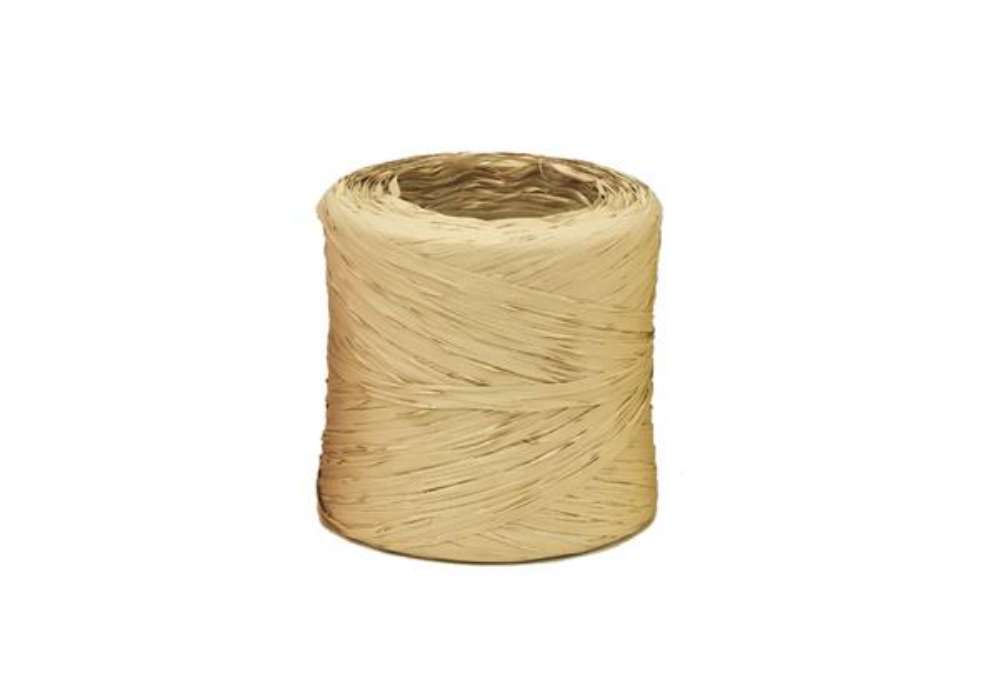 Immagine di Nastro Raphia Vintage - senape 63 - 200mt - Bolis