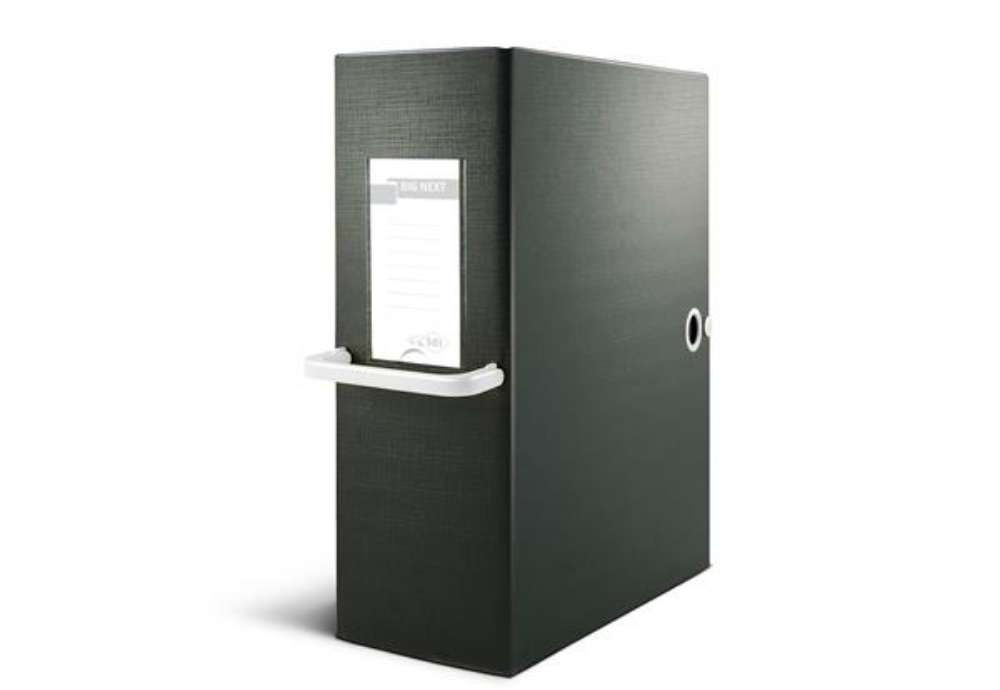 Immagine di Scatola archivio Big Next - dorso 20 cm - 25 x 35 cm - nero/bianco - Sei Rota