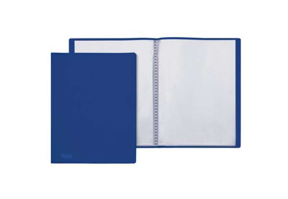 Immagine di Portalistini Sviluppo - liscio - PP - 22 x 30 cm - 50 buste - blu - Favorit
