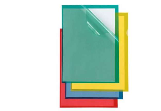 Immagine di Cartelline a L Poli 150 Color - PPL - buccia - 21x29,7 cm - blu - Sei Rota - conf. 25 pezzi