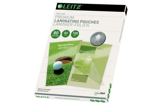 Immagine di Pouches ILam - A4 - 216 x 303 mm - 2 x 80 micron - Leitz - conf. 100 pezzi