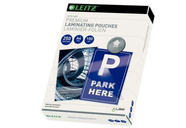 Immagine di Pouches ILam - A4 - 216x303 mm - 2x250 micron - Leitz - conf. 100 pezzi