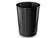 Immagine di Cestino gettacarte - altezza 49,5 cm - diametro 38 cm - 40 L - nero - CEP
