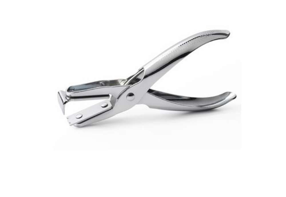 Immagine di Levapunti a pinza - metallo cromato - Titanium