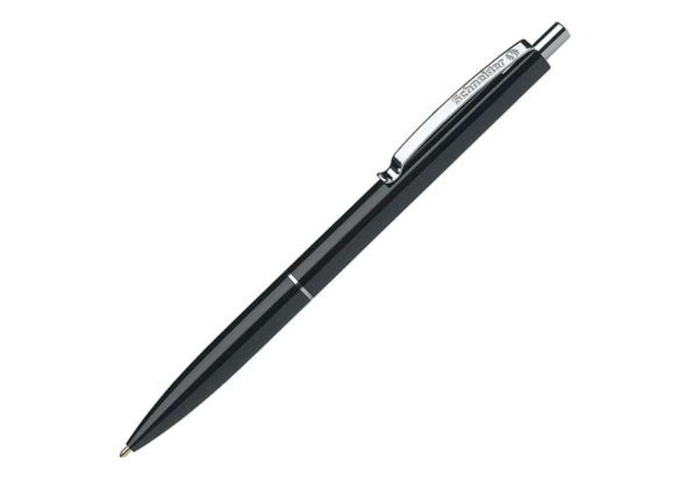 Immagine di Penna a sfera a scatto K15  - punta media - nero - Schneider