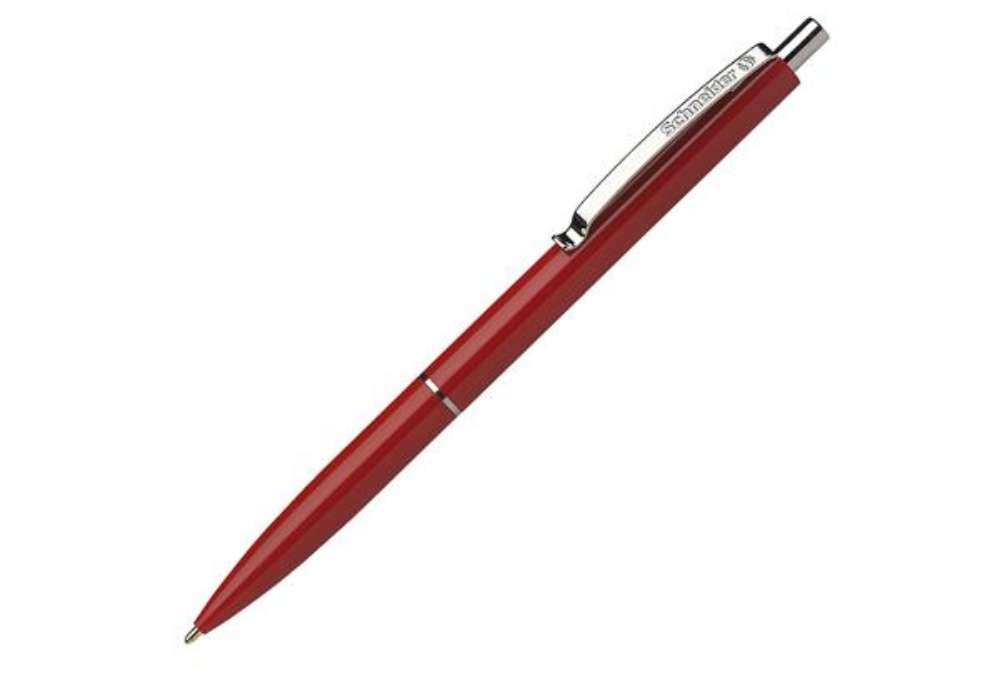 Immagine di Penna a sfera a scatto K15 - punta media - rosso - Schneider