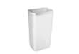 Immagine di Cestino gettacarte - 33 x 22 x 49 cm - 23 L - bianco - Mar Plast