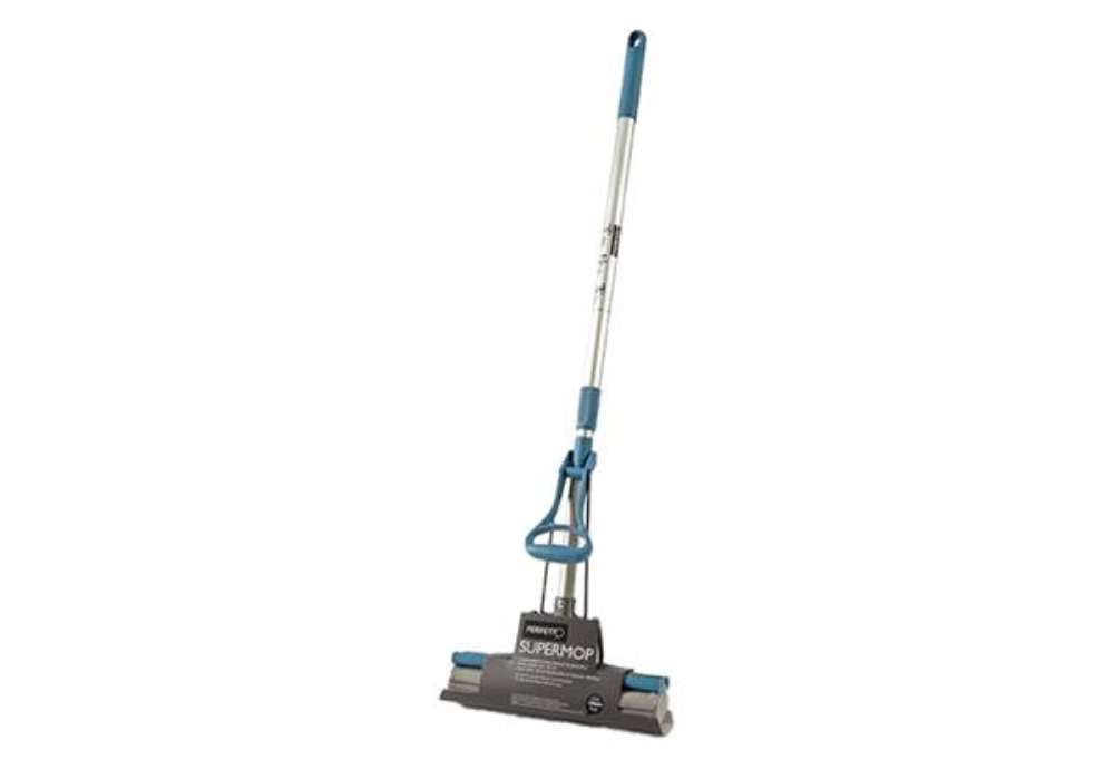 Immagine di Lavapavimenti Supermop - 27x145 cm - manico telescopico - Perfetto