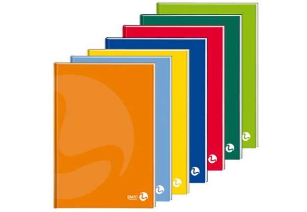 Immagine di Quaderno Color 80 - A5 - 1 rigo - 96 fogli - 80gr - cartonato - BM