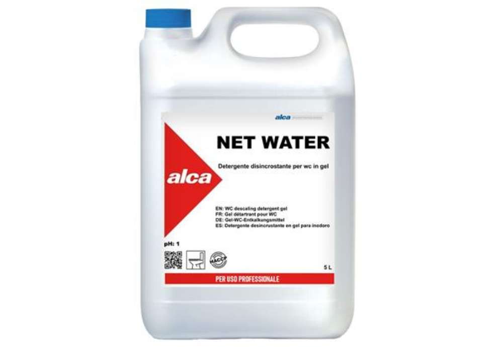 Immagine di Detergente acido Net Water - Alca - tanica da 5 kg