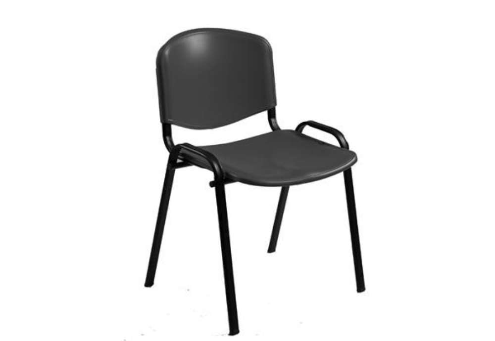 Immagine di Seduta attesa Dado D5PS - senza braccioli - PPL - nero - Unisit