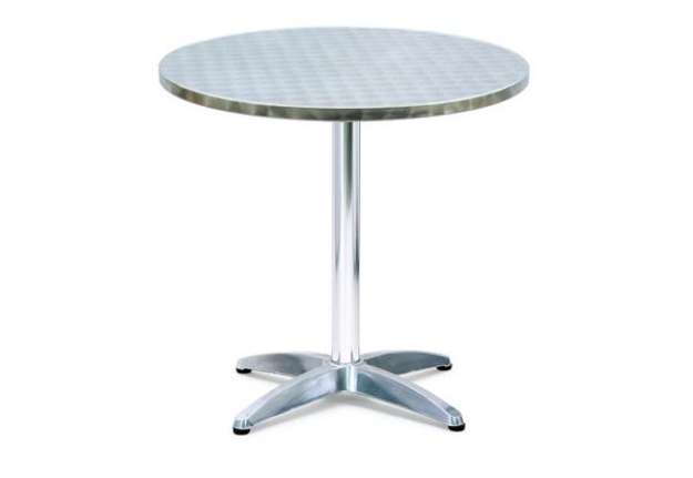 Immagine di Tavolo bar - tondo - diametro 70 cm - altezza 70 cm - alluminio/acciaio - Serena Group
