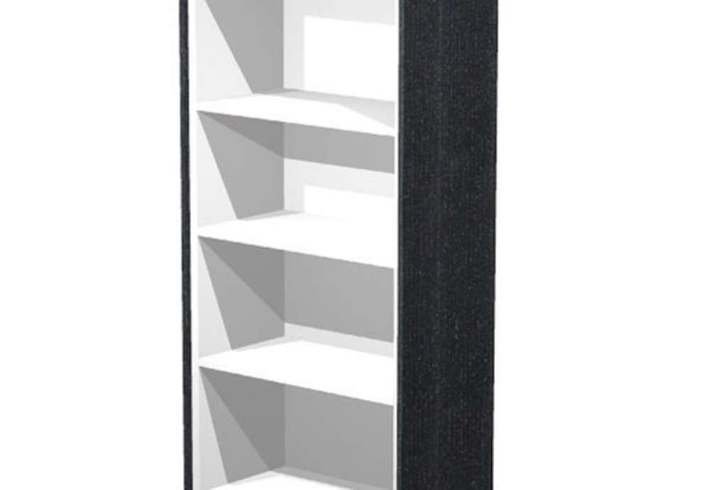 Immagine di Mobile Prestige - medio alto a giorno - 82,8 x 43 x 158,2 cm - nero venato