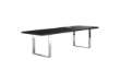 Immagine di Tavolo riunioni Prestige Metal - 220 x 100 x 74 cm - nero venato