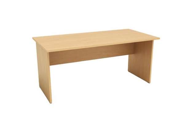 Immagine di Scrivania Easy - lineare - 160 x 80 x 72 cm - faggio