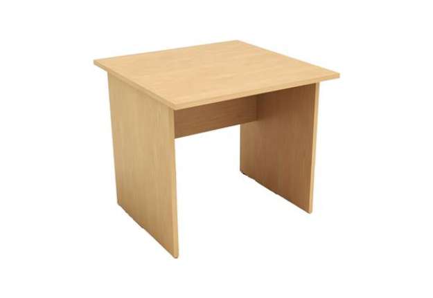 Immagine di Scrivania Easy - lineare - 80 x 80 x 72 cm - faggio
