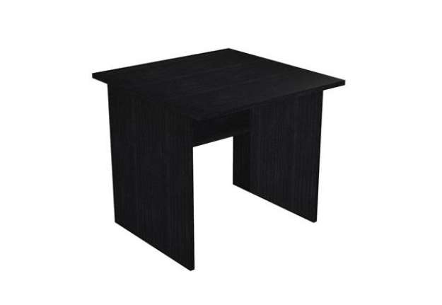 Immagine di Scrivania Easy - lineare - 80 x 80 x 72 cm - nero venato