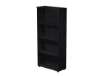 Immagine di Mobile Easy - alto a giorno - 80 x 35 x 180 cm - nero venato