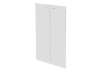 Immagine di Coppia ante Easy - per mobile medio - 80 x 115 cm - spessore 5 mm - vetro satinato