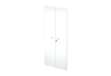 Immagine di Coppia ante Easy - per mobile alto - 80 x 175 cm - spessore 18 mm - melaminico - bianco