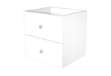 Immagine di Cassettiera per casellario Rainbow - 2 cassetti - 32,5x28,8x32,5 cm - bianco