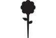 Immagine di Silhouette Tags - formato fiore - 15 x 25 cm - nero - Securit - set 5 pezzi