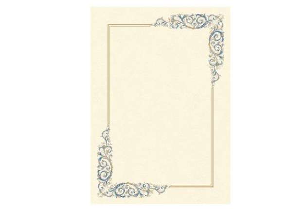 Immagine di Diplomi in pergamena - stampa offset - A4 - 160 gr - avorio - Kartos - conf. 10 pezzi