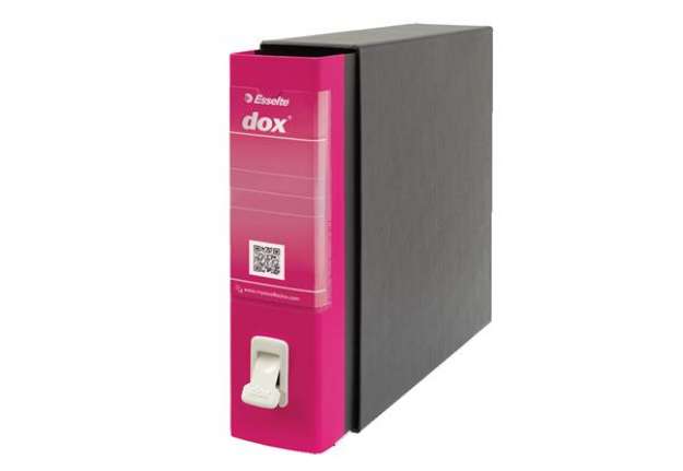 Immagine di Registratore Dox 2 - dorso 8 cm - protocollo 23 x 34 cm - fucsia - Esselte Dox