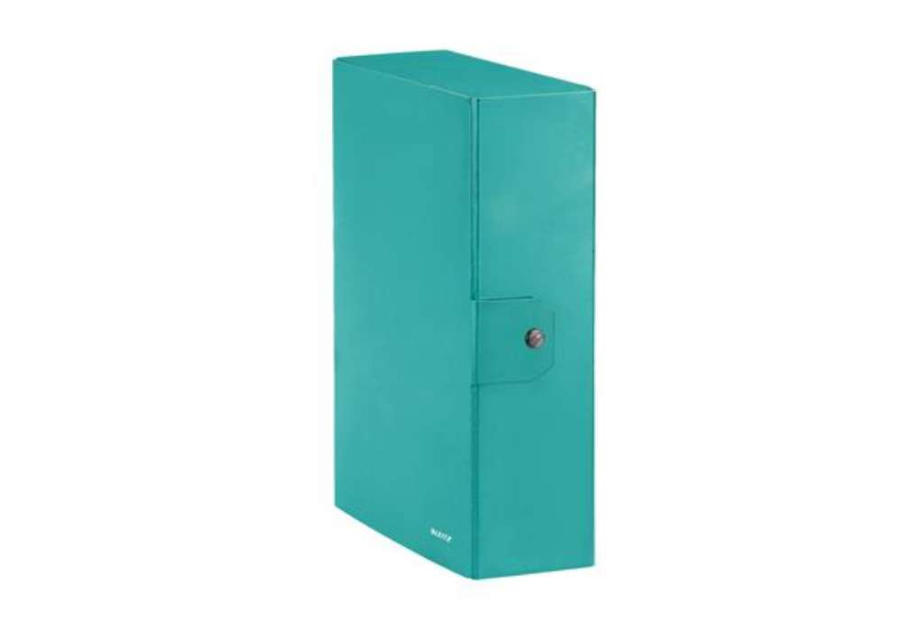 Immagine di Scatola progetto WOW - dorso 10 cm - acquamarina metallizzato - Leitz
