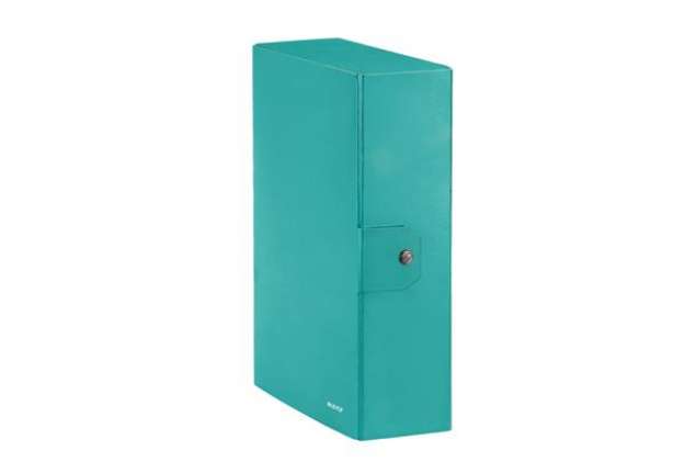 Immagine di Scatola progetto WOW - dorso 10 cm - acquamarina metallizzato - Leitz