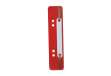 Immagine di Pressini fermafogli - 38x150 mm - rosso - Durable - conf. 25 pezzi