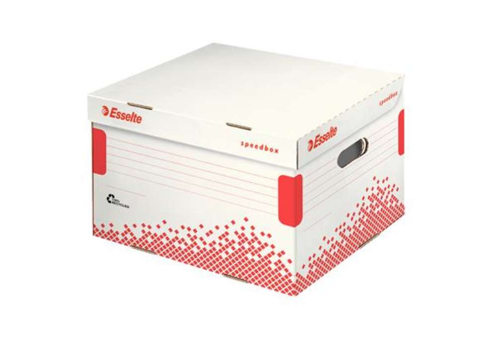 Immagine di Scatola container Speedbox - Medium - 32,5 x 36,7cm - dorso 26,3 cm - Esselte