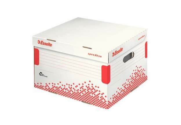 Immagine di Scatola container Speedbox - Large - 36,4x43,3cm - dorso 26,3 cm - Esselte