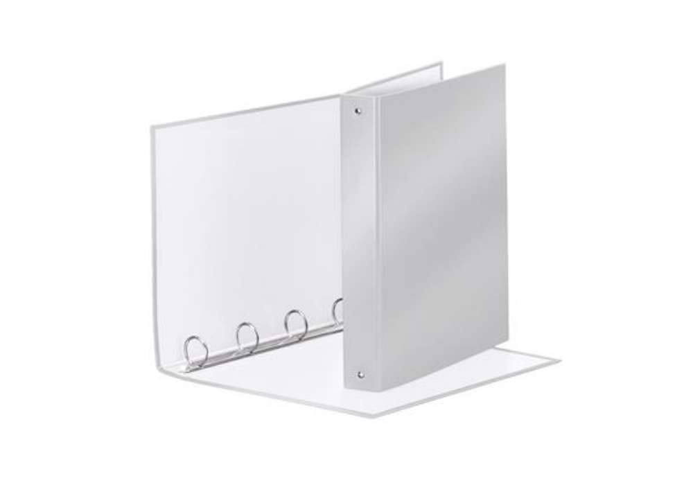 Immagine di Raccoglitore Meeting - 22 x 30 cm - 4 anelli tondi 30 mm - dorso 4 cm - PP - grigio metallizzato - E