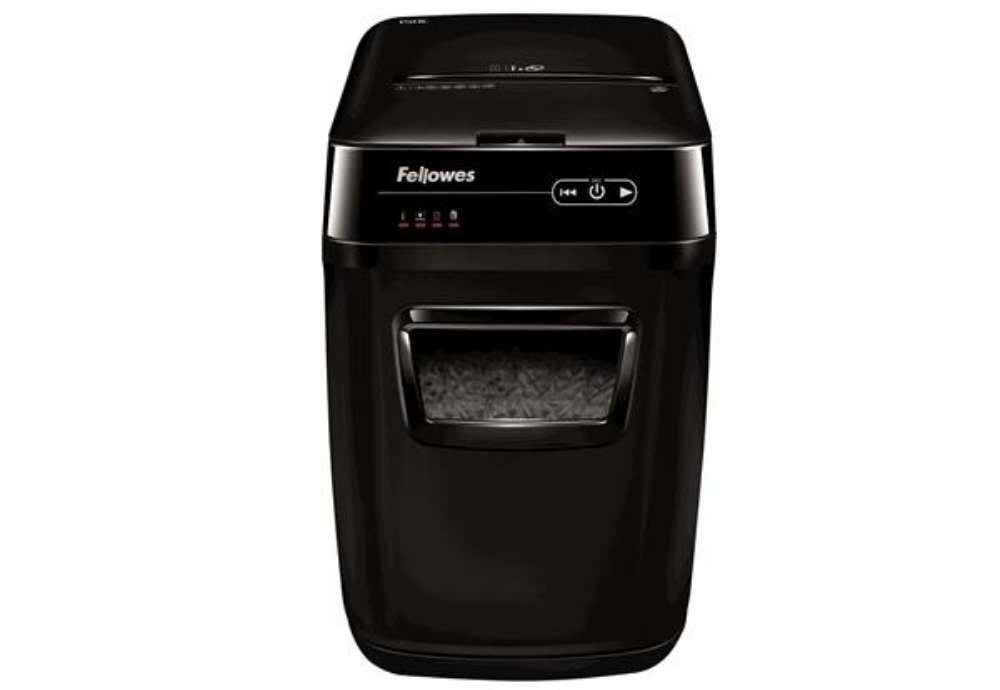 Immagine di Distruggidocumenti AutoMax 150C - a frammenti - 32L - Fellowes