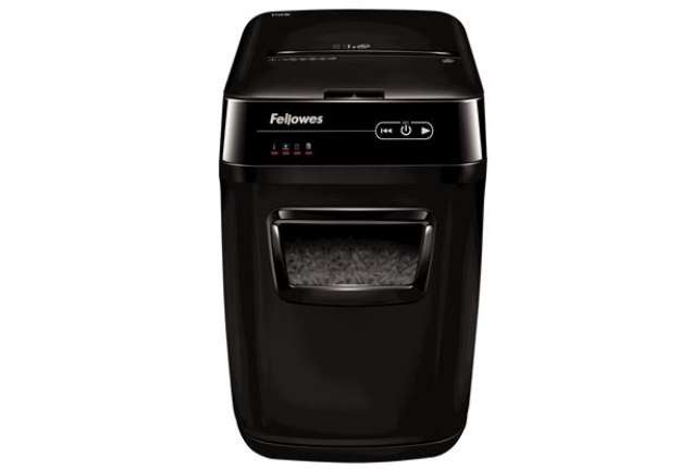 Immagine di Distruggidocumenti AutoMax 150C - a frammenti - 32L - Fellowes
