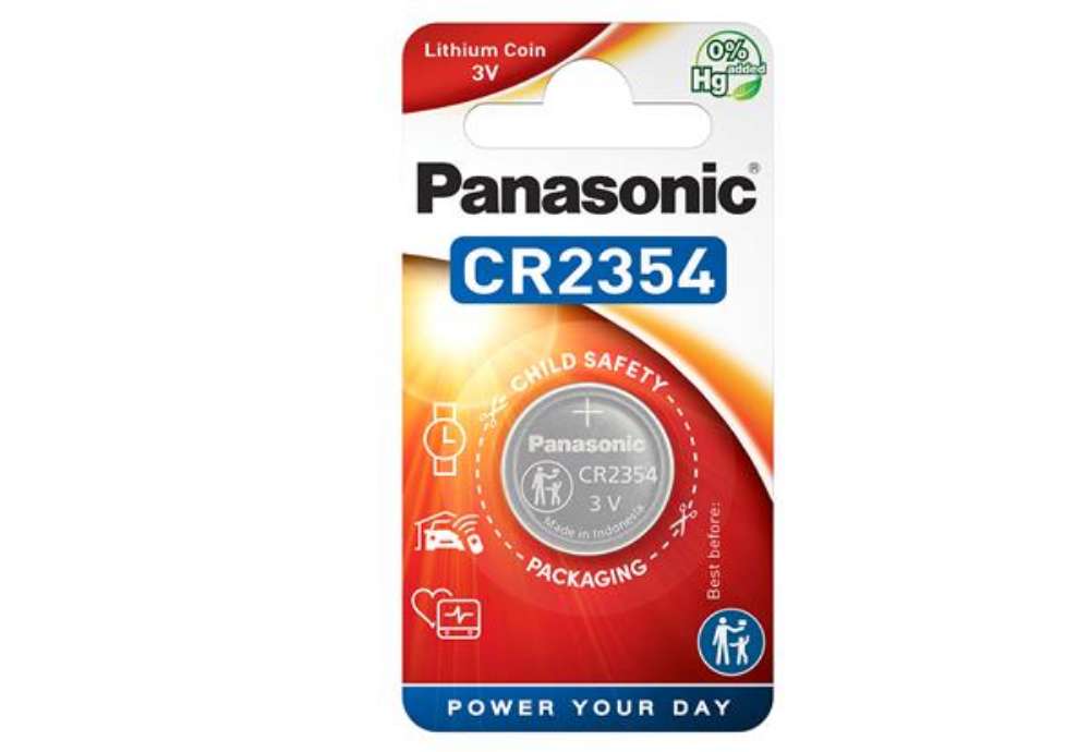 Immagine di Micropila CR2354 - 3V - a pastiglia - litio - Panasonic - blister 1 pezzo