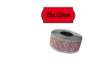Immagine di Rotolo da 1000 etichette a onda per Printex Smart 8/2612 - 26x12 mm - adesivo permanente - rosso - P