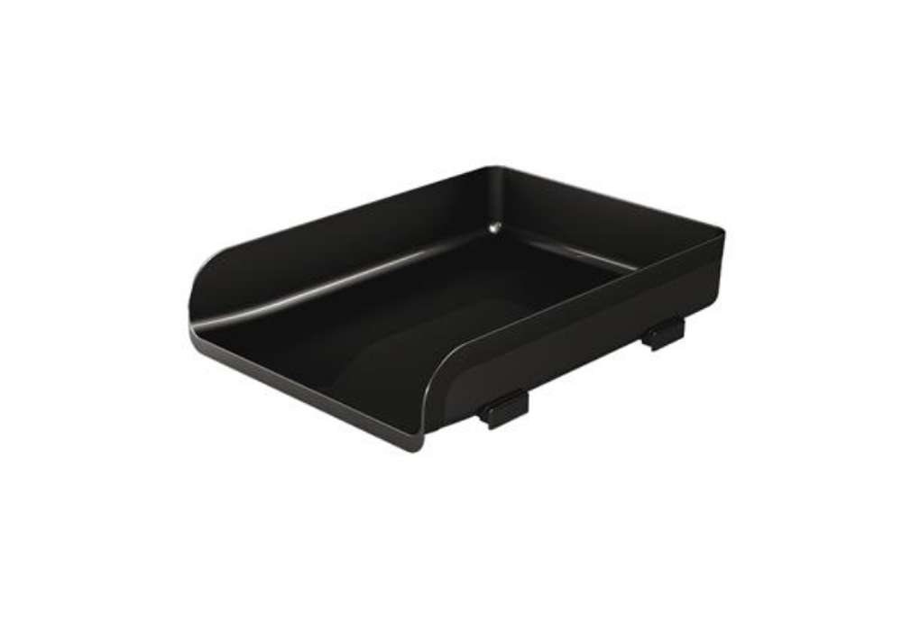 Immagine di Vaschetta portacorrispondenza Mydesk - 33,5 x 25,4 x 7 cm - nero - Arda