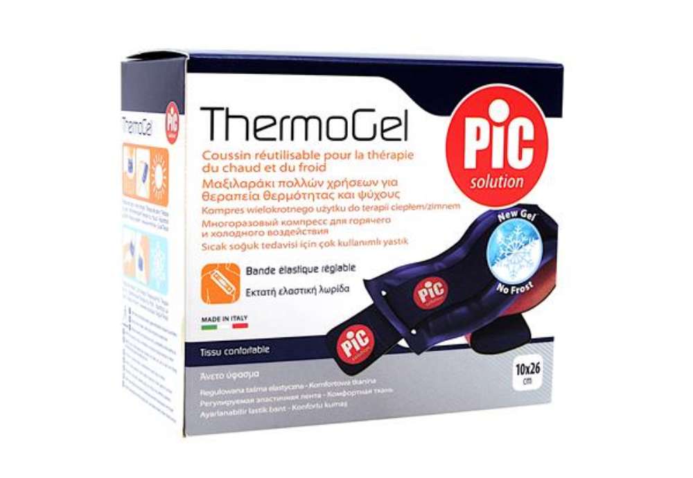 Immagine di Cuscino ThermoGel Comfort - riutilizzabile - 10x26 cm - PVS