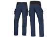 Immagine di Pantalone da lavoro Mach 2 Corporate - twill/poliestere/cotone - taglia XL - blu/nero - Deltaplus