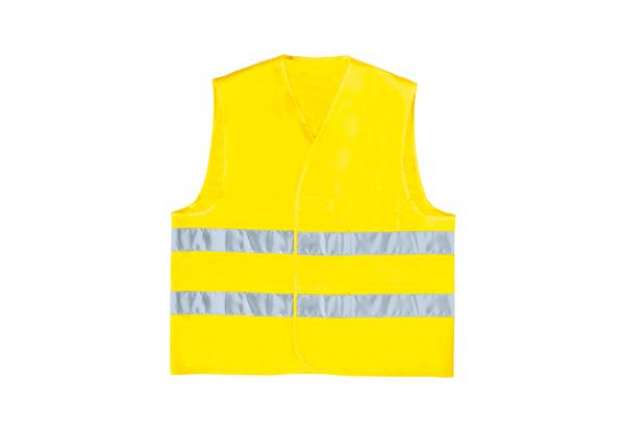 Immagine di Gilet alta visibilità GILP2 - poliestere - taglia L - giallo fluo - Deltaplus