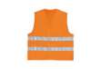 Immagine di Gilet alta visibilità GILP2 - poliestere - taglia L - arancio fluo - Deltaplus