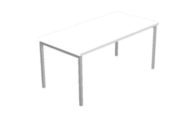 Immagine di Scrivania Easy Plus - lineare - 120 x 80 x 72,5 cm - bianco