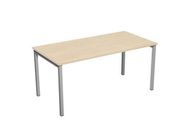 Immagine di Scrivania Easy Plus - lineare - 140 x 80 x 72,5 cm - faggio