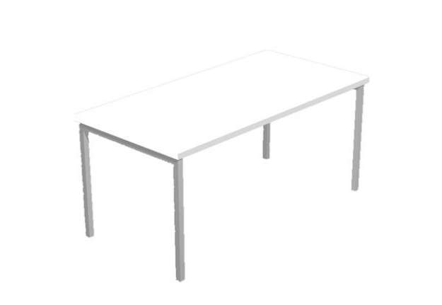 Immagine di Scrivania Easy Plus - lineare - 160 x 80 x 72,5 cm - bianco